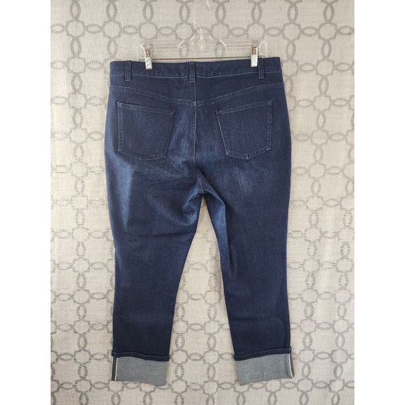 Talbots Simply Flattering 5 Pocket Crop Jeans Women's - 1035A/2 - Picture 2 of 8